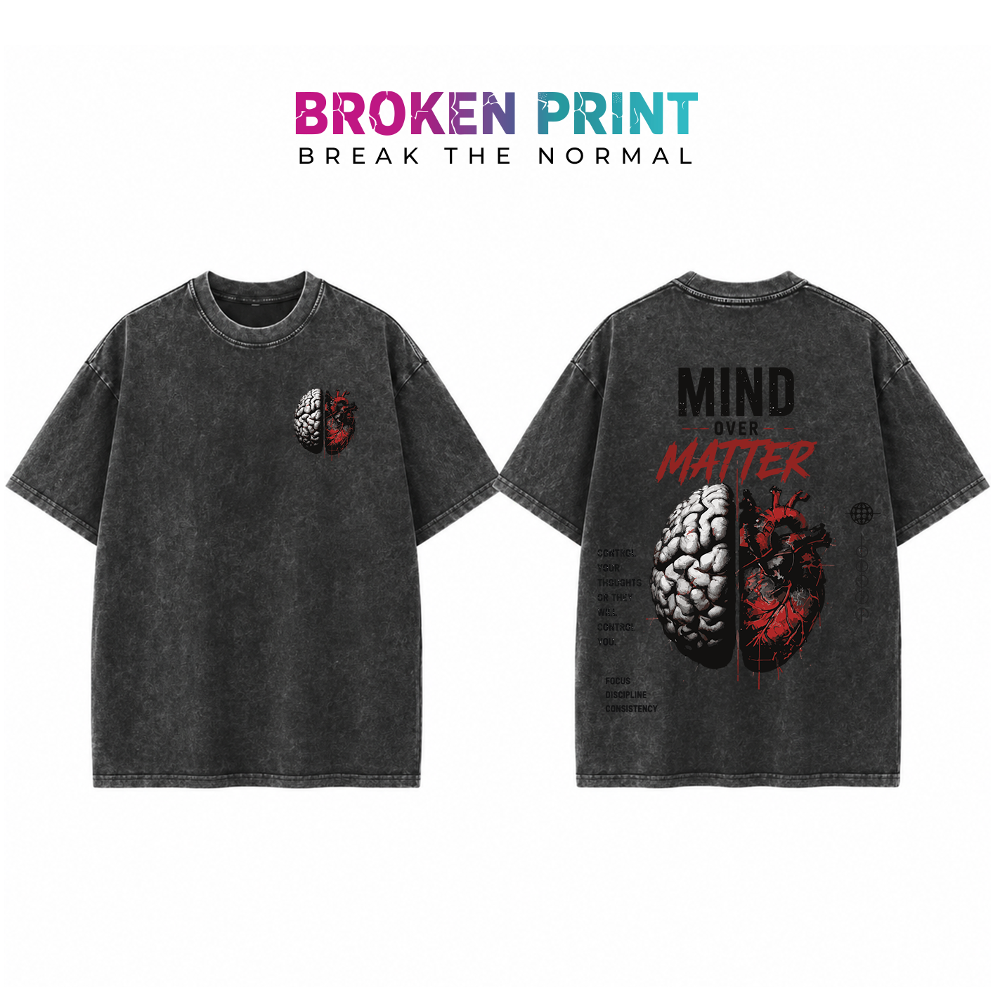 Mind Over Matter Oversized T-Shirt