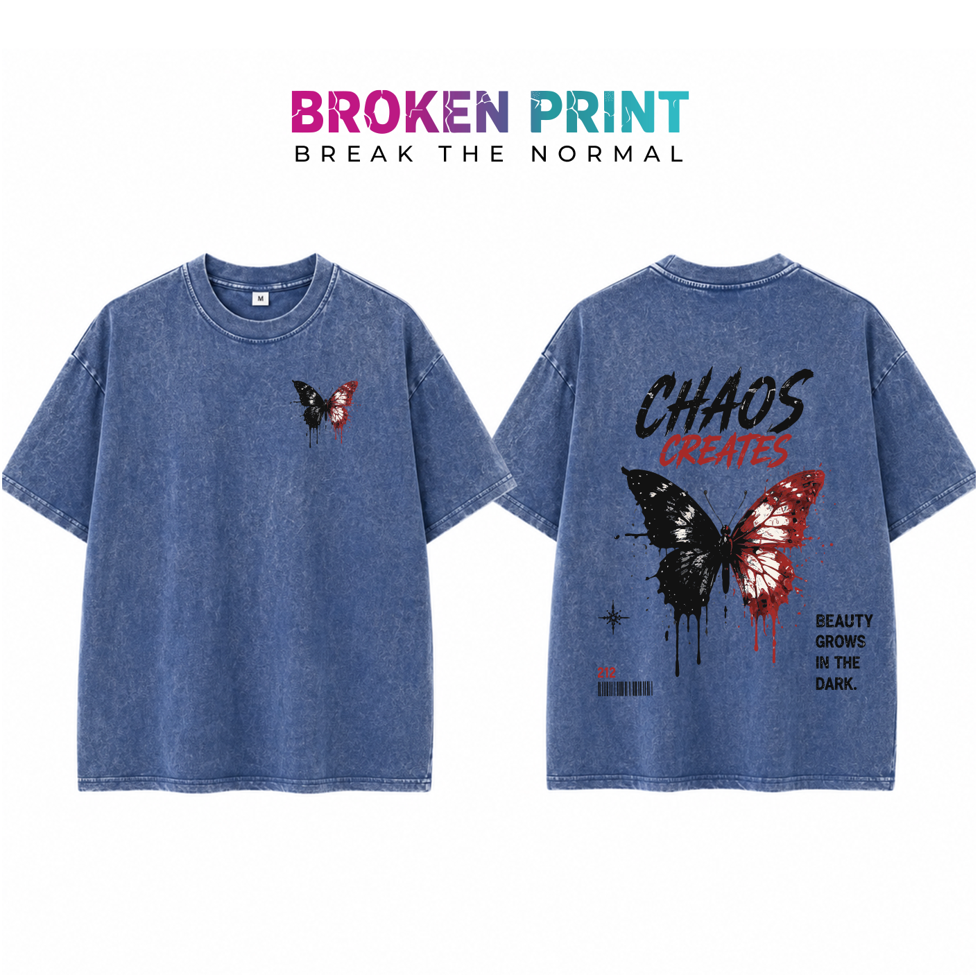 Chaos Creates Oversized T-Shirt