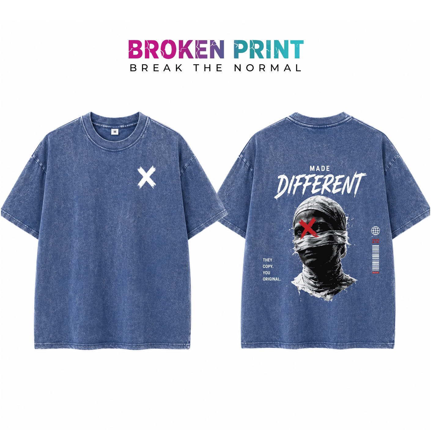Made Different Oversized T-Shirt