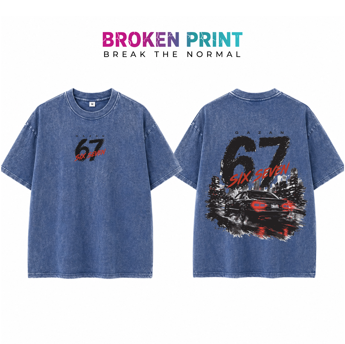67 Six Seven Oversized T-Shirt