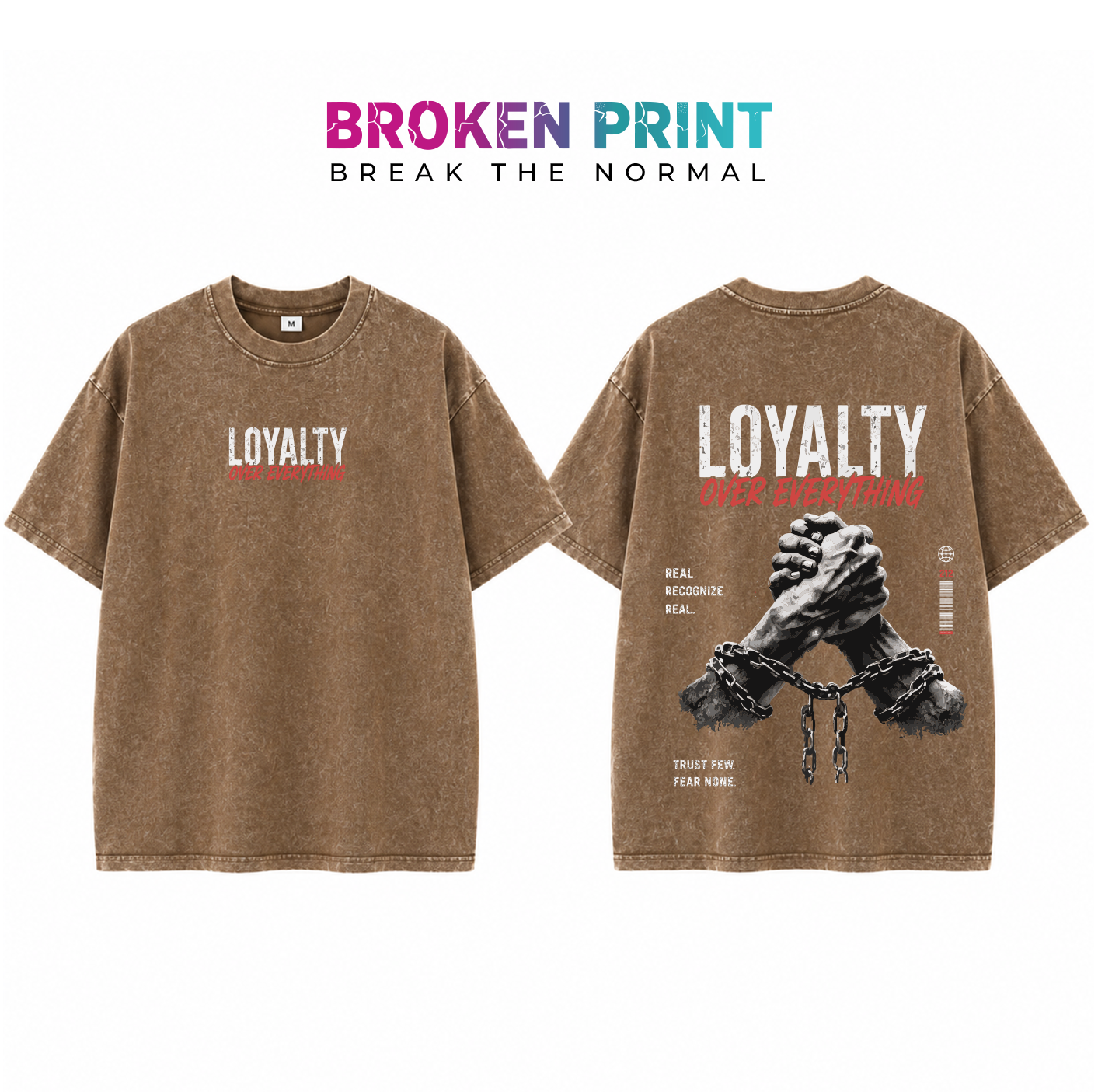 Loyalty Over Everything Oversized T-Shirt