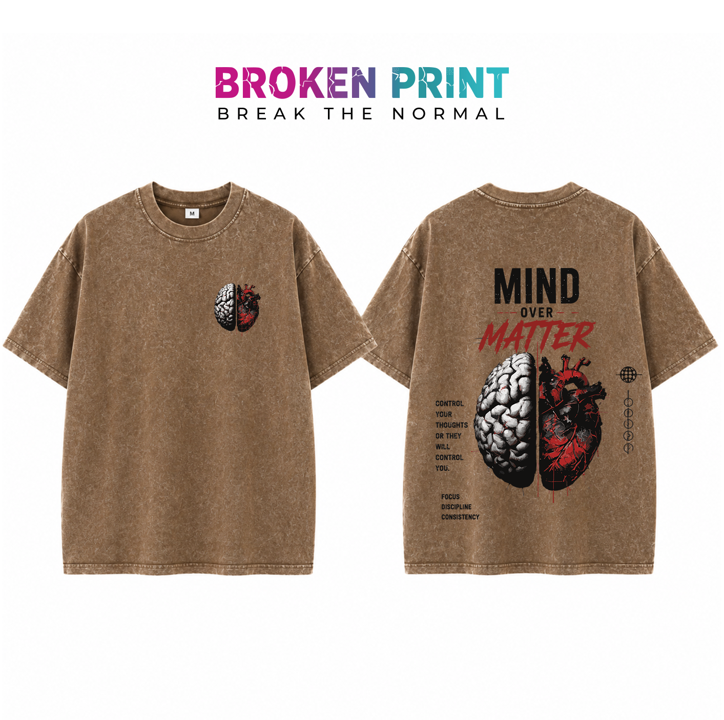 Mind Over Matter Oversized T-Shirt