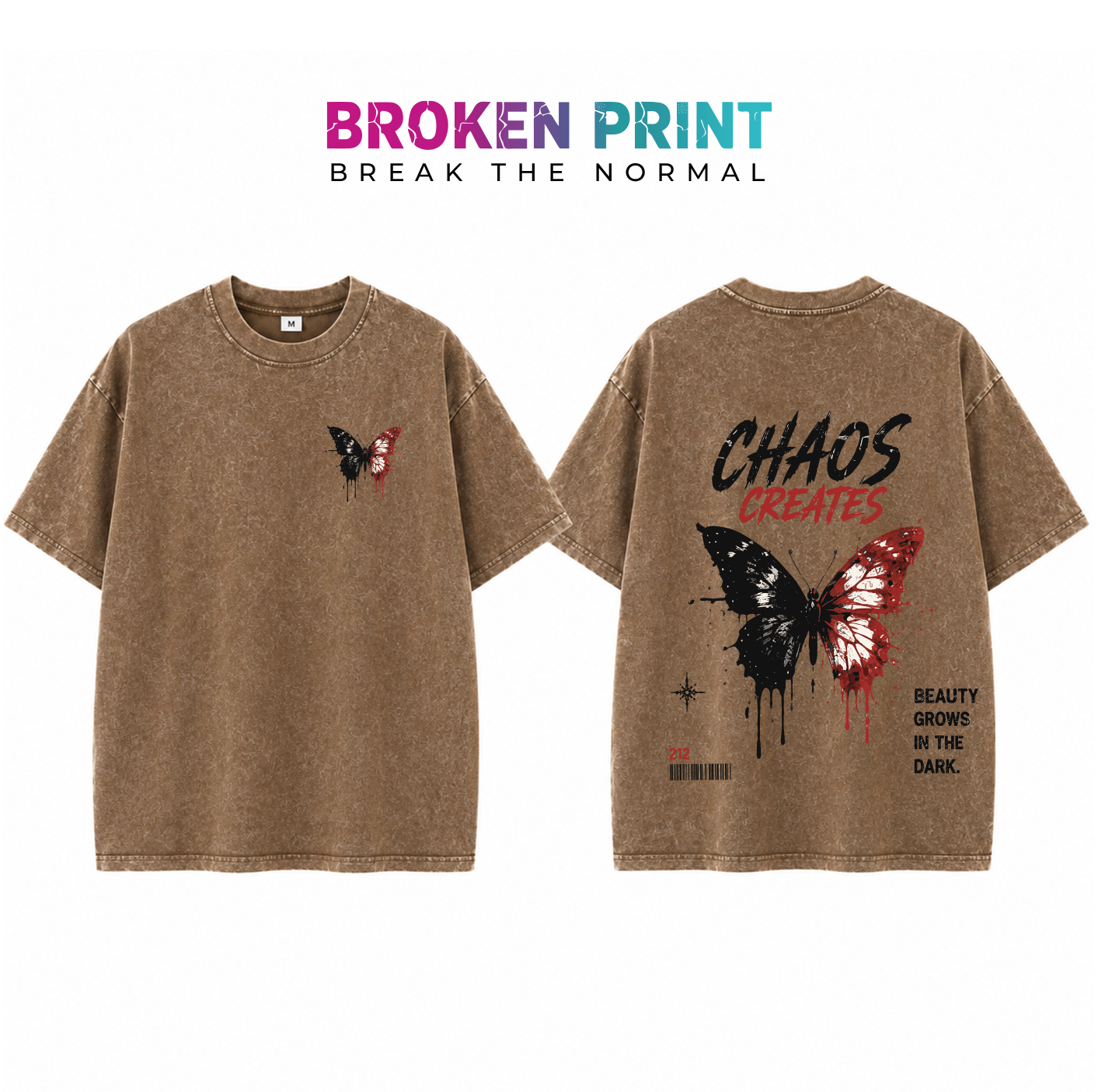 Chaos Creates Oversized T-Shirt