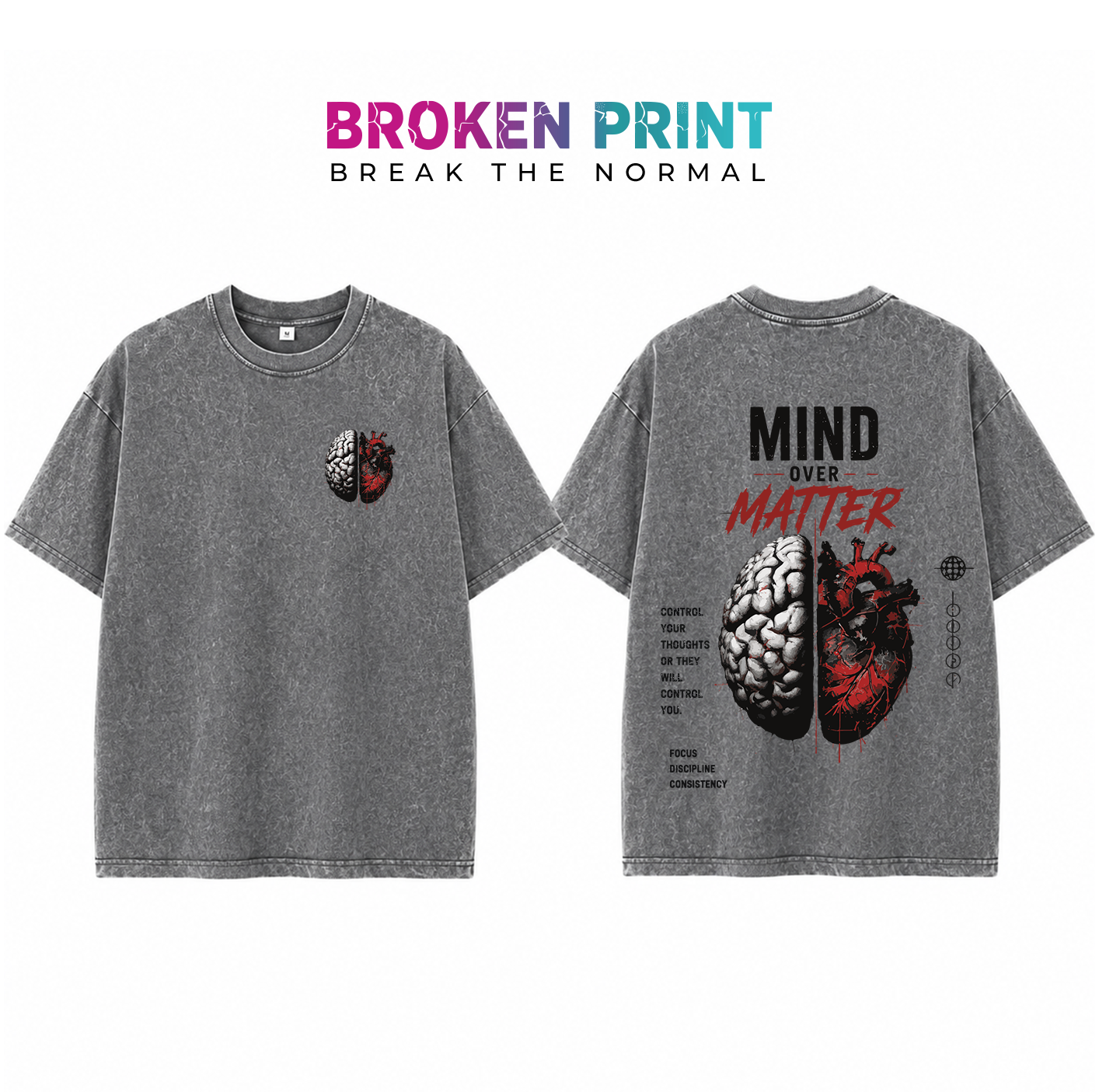 Mind Over Matter Oversized T-Shirt
