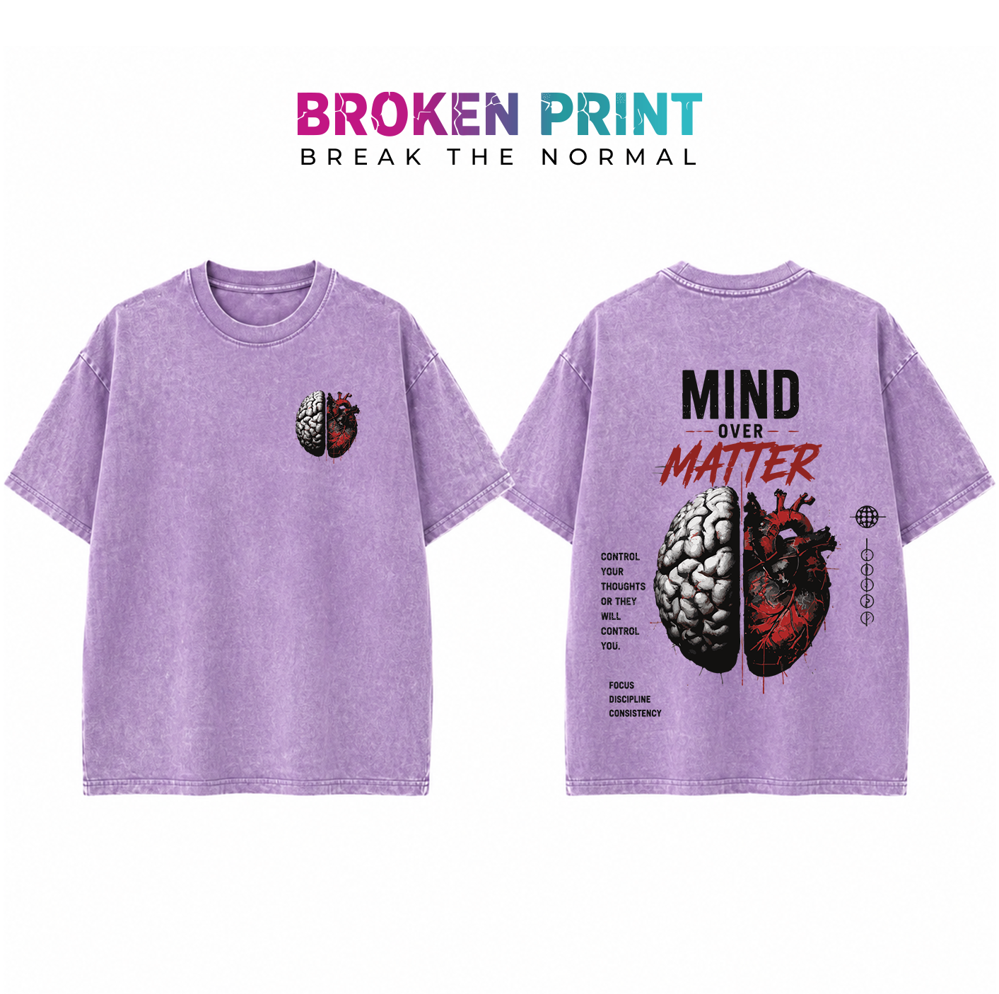 Mind Over Matter Oversized T-Shirt