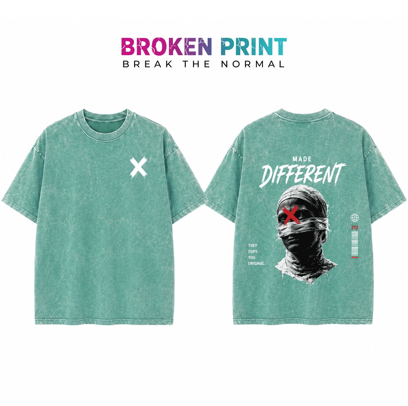 Made Different Oversized T-Shirt