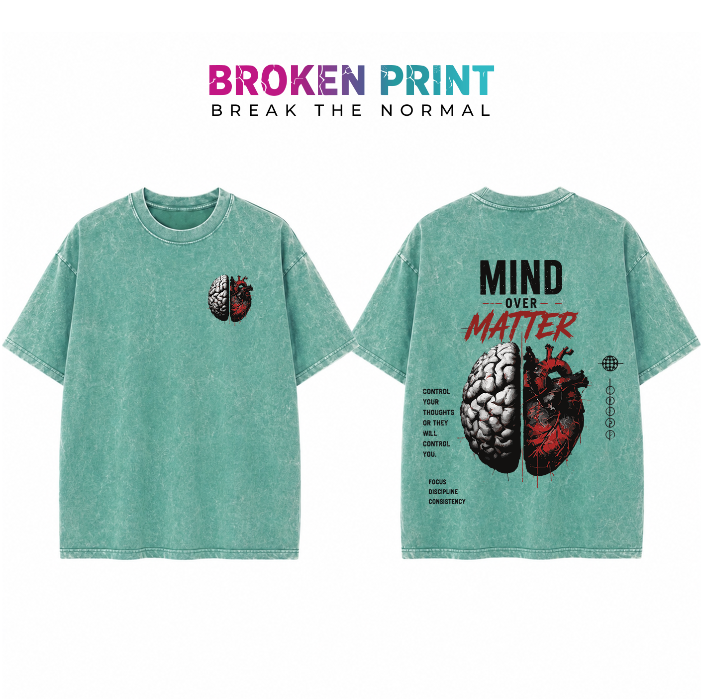 Mind Over Matter Oversized T-Shirt