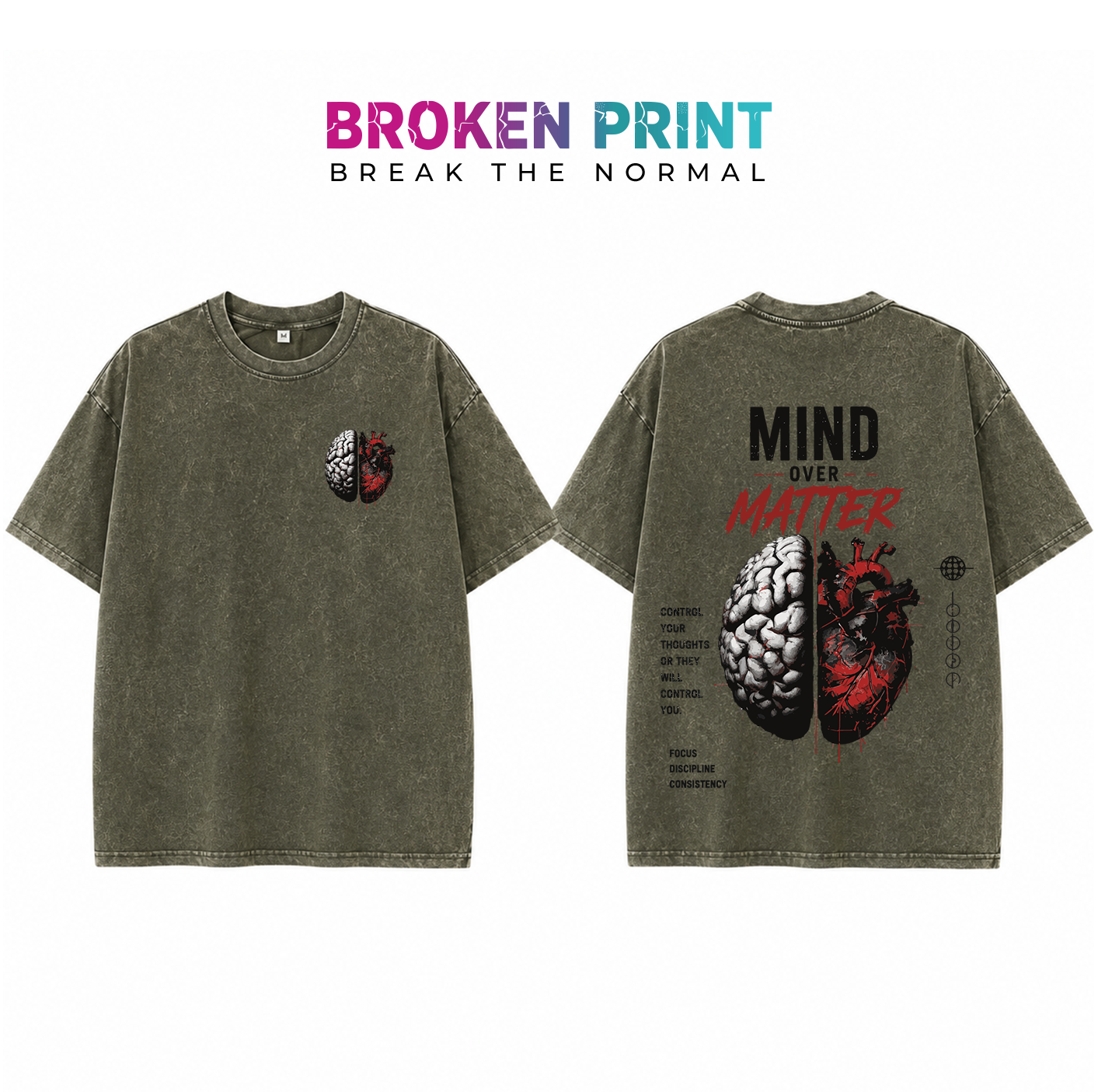 Mind Over Matter Oversized T-Shirt