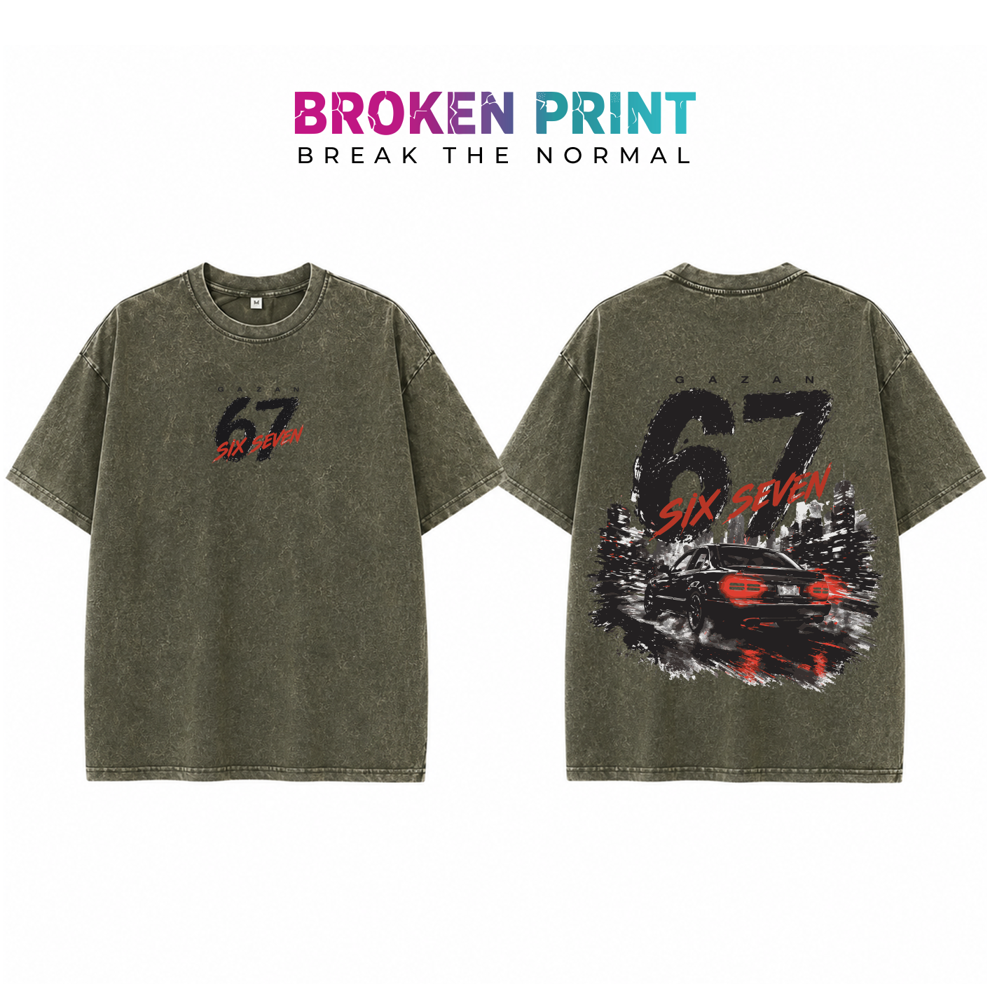 67 Six Seven Oversized T-Shirt