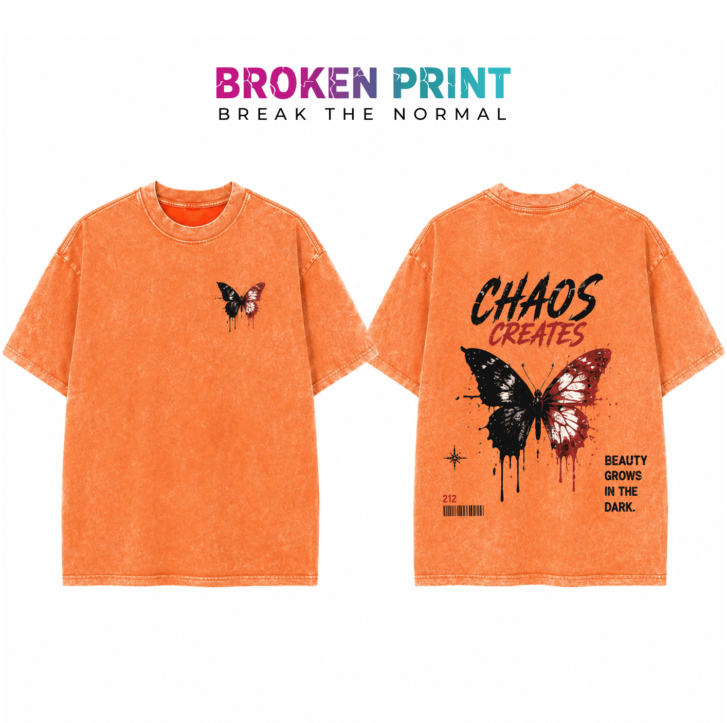 Chaos Creates Oversized T-Shirt