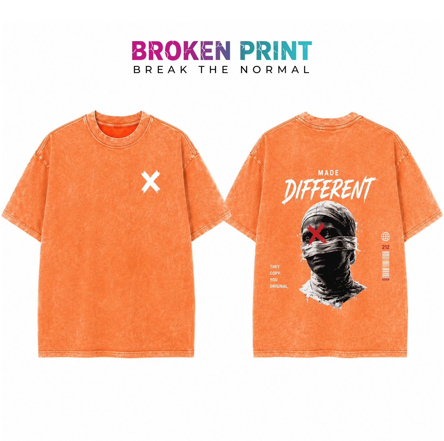 Made Different Oversized T-Shirt