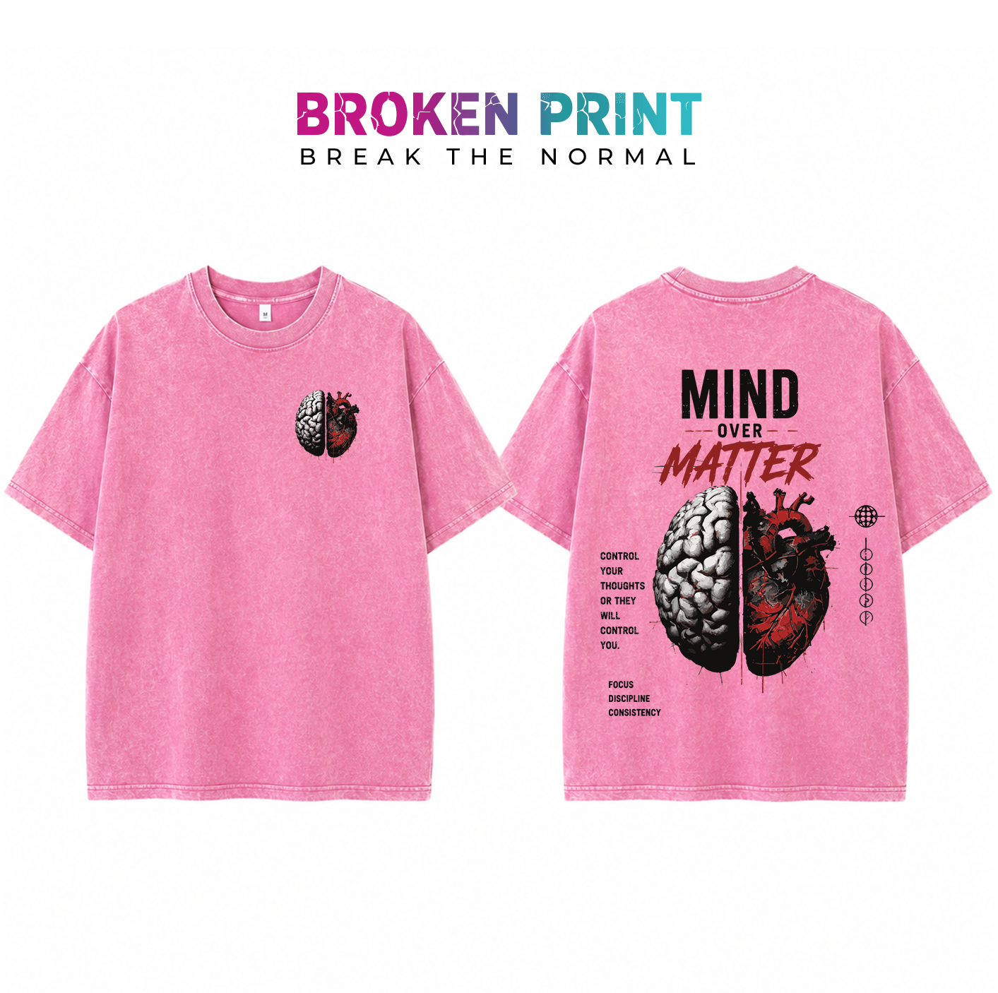 Mind Over Matter Oversized T-Shirt