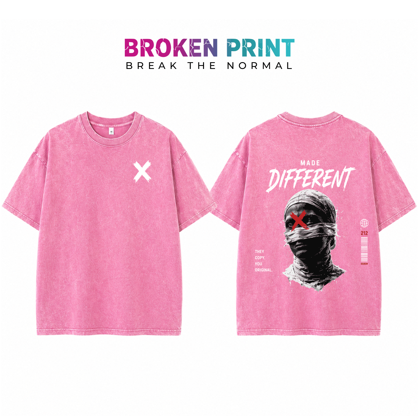 Made Different Oversized T-Shirt