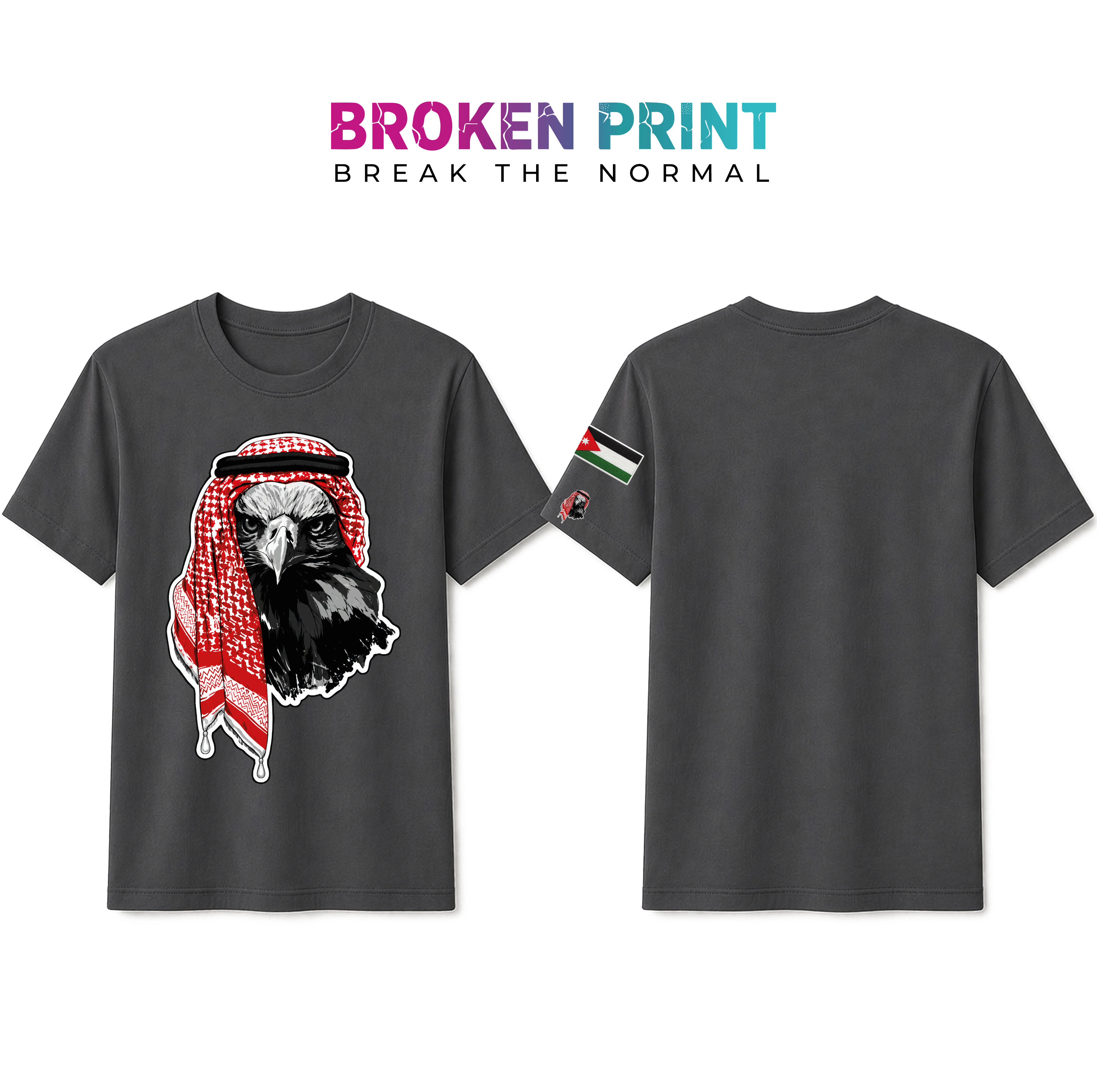 Nashmi Falcon Edition  Tee  Premium Cotton
