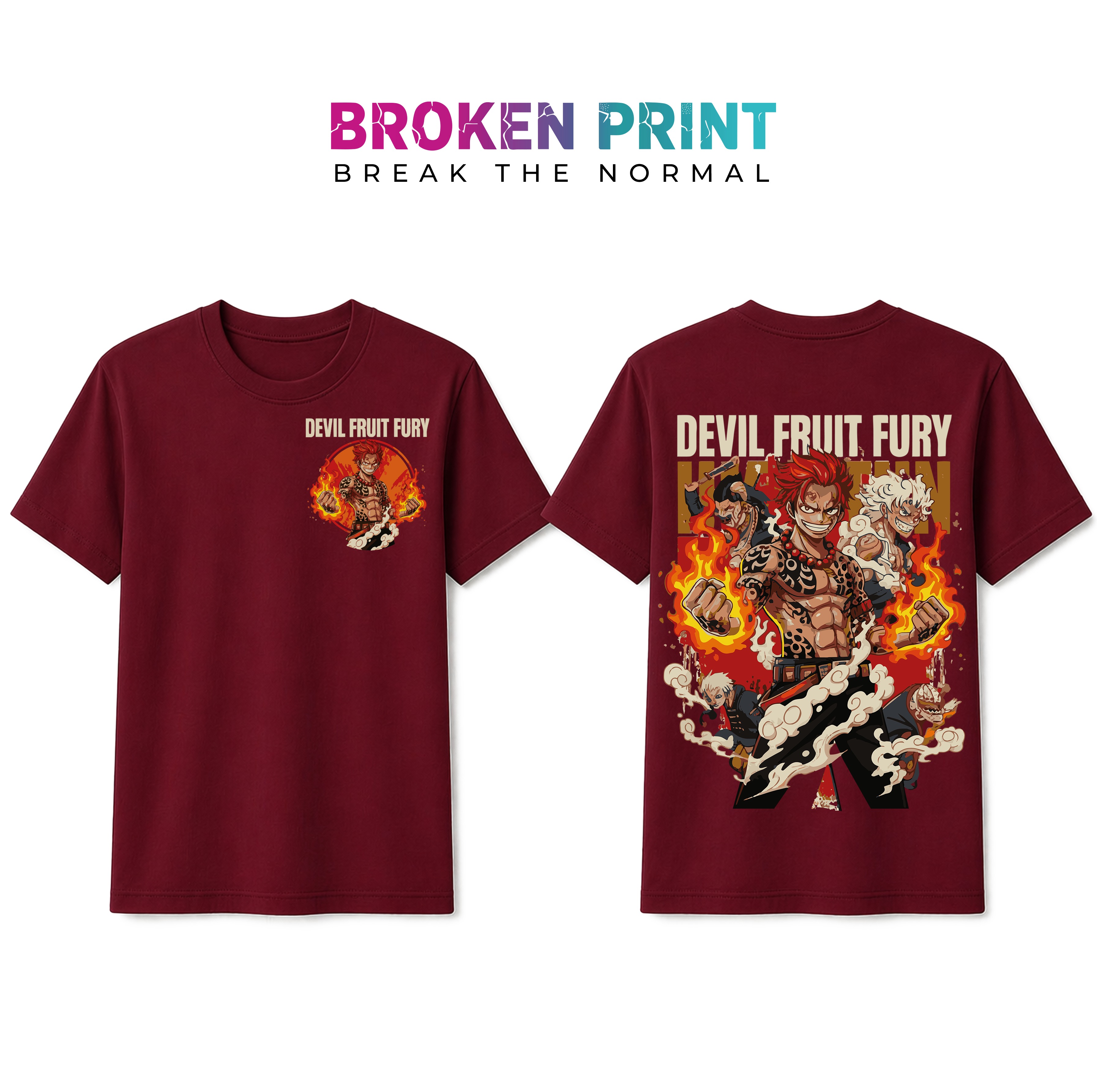 Devil Fruit Fury Premium Blend T-Shirt