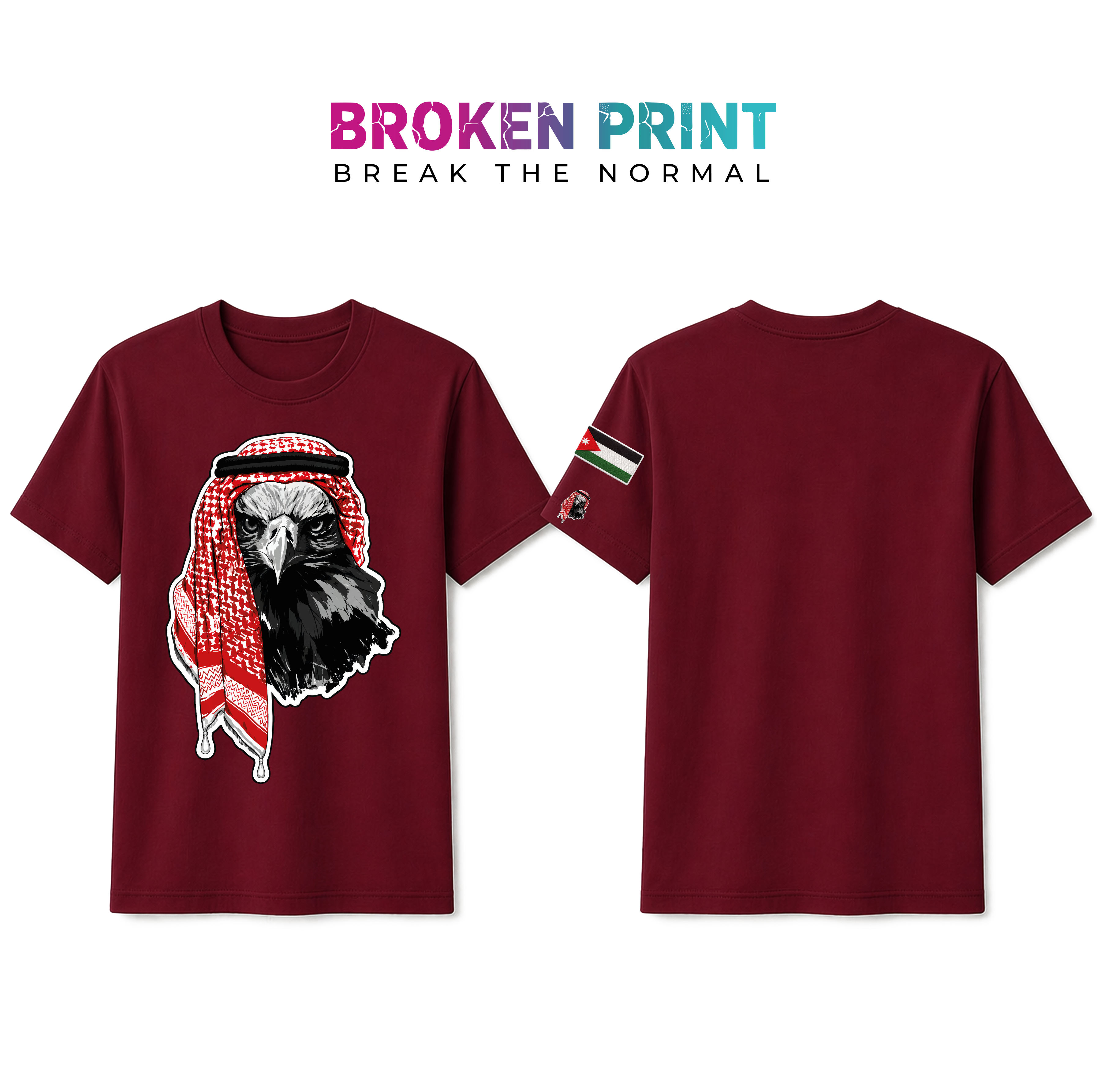 Nashmi Falcon Edition  Tee  Premium Cotton
