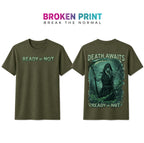 Death Awaits Premium Blend T-Shirt