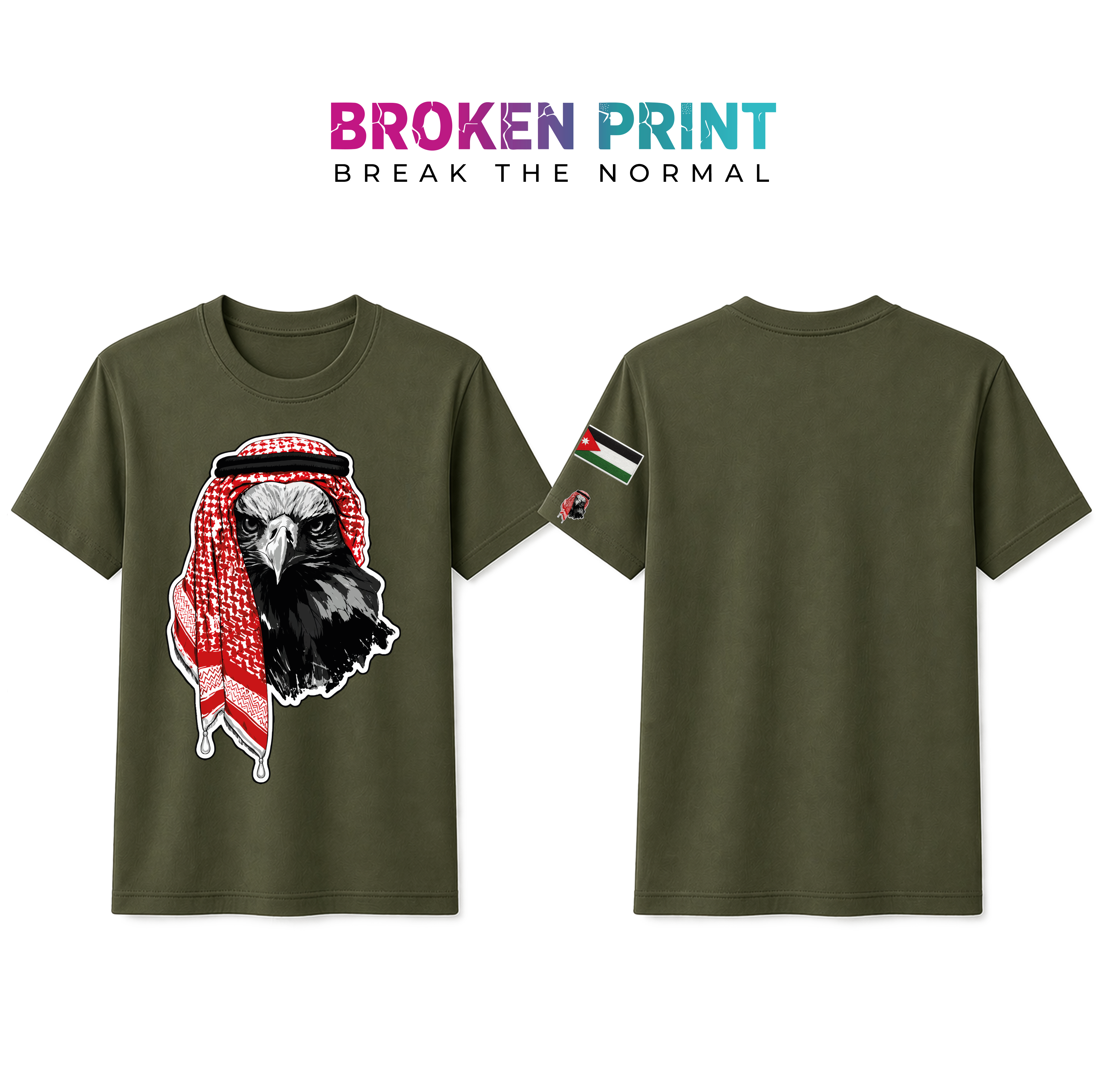 Nashmi Falcon Edition  Tee  Premium Cotton