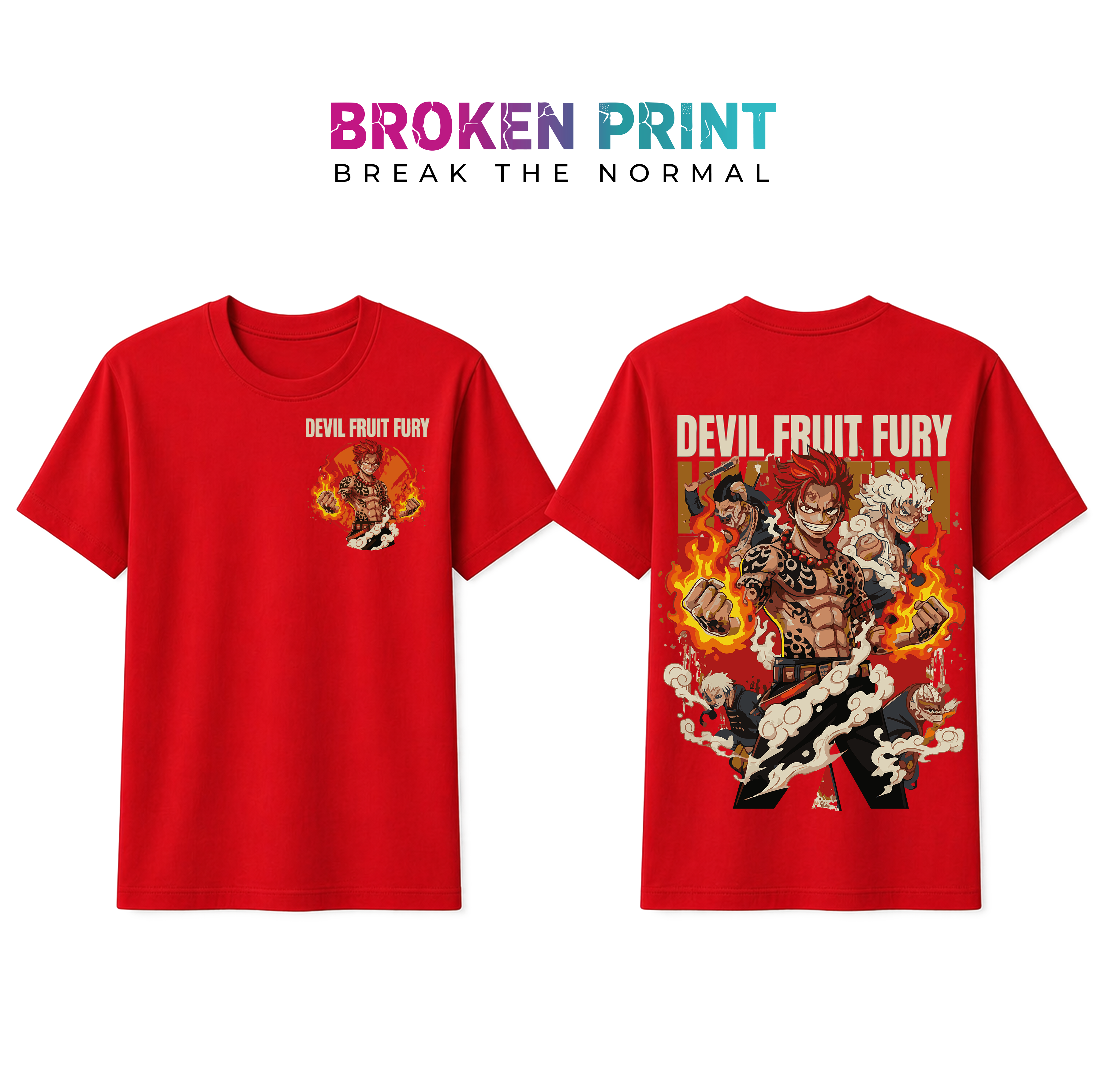 Devil Fruit Fury Premium Blend T-Shirt